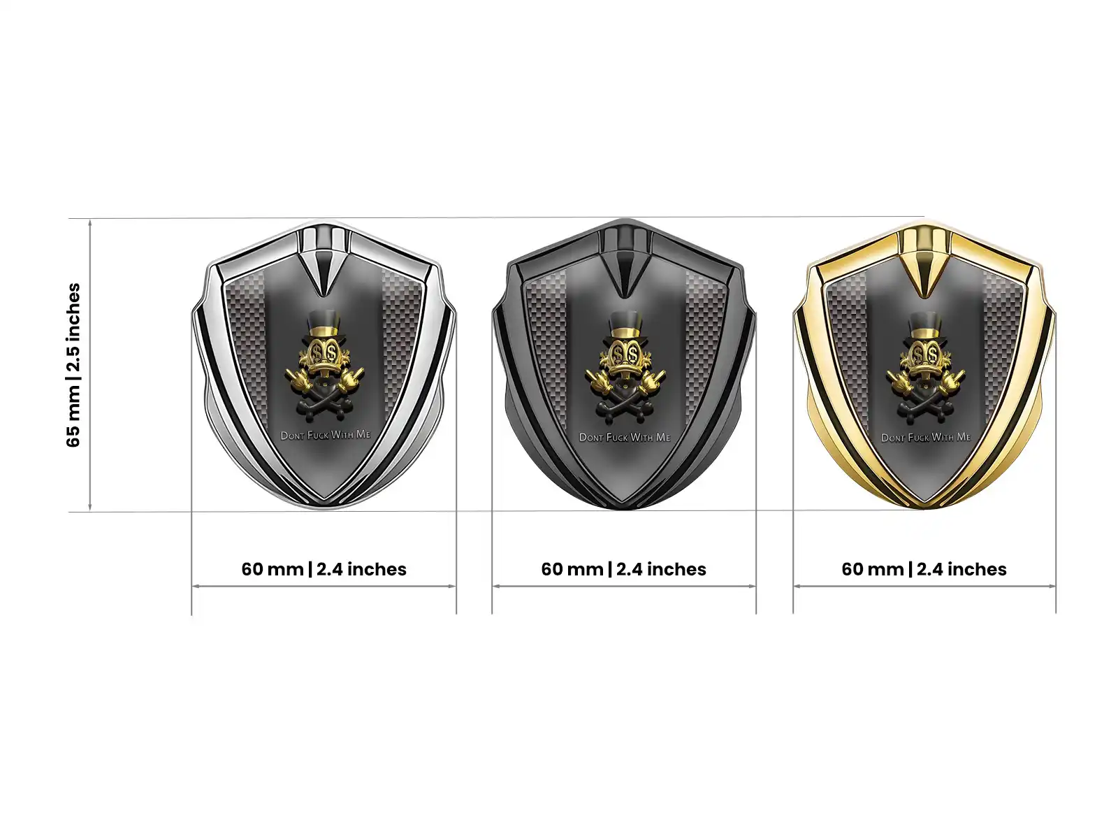 Badge Self Adhesive Max Design Pro